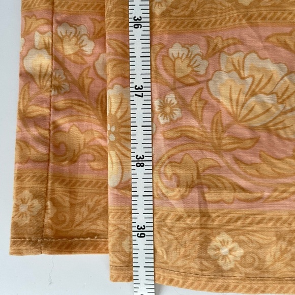 SPELL & the gypsy Collective Sloan Soiree Dress Peach puff floral off shoulder M - Picture 11 of 12